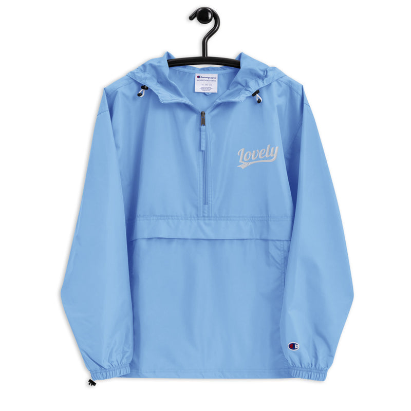 Baby blue shop rain jacket